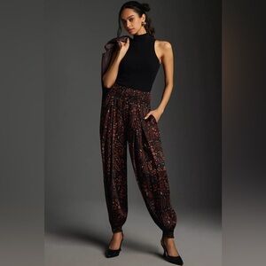 By Anthropologie Silky Joggers Small